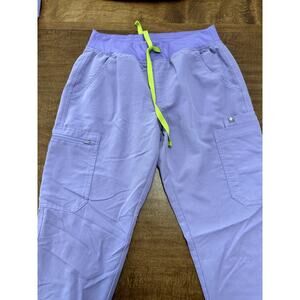 Figs Yola Skinny Scrub Pant-S-Light Purple